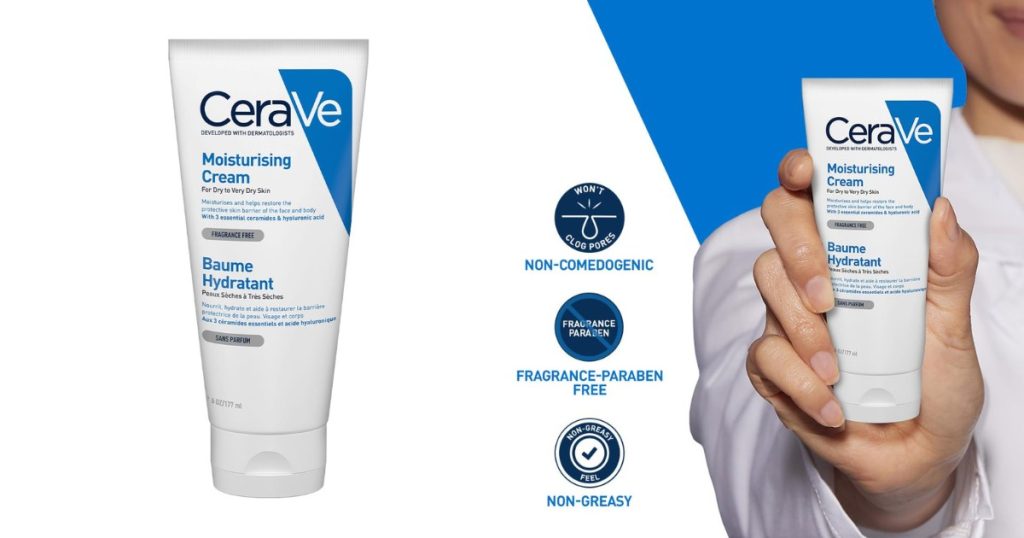 CeraVe Moisturizing Cream For Dry To Very Dry Skin (50ml)