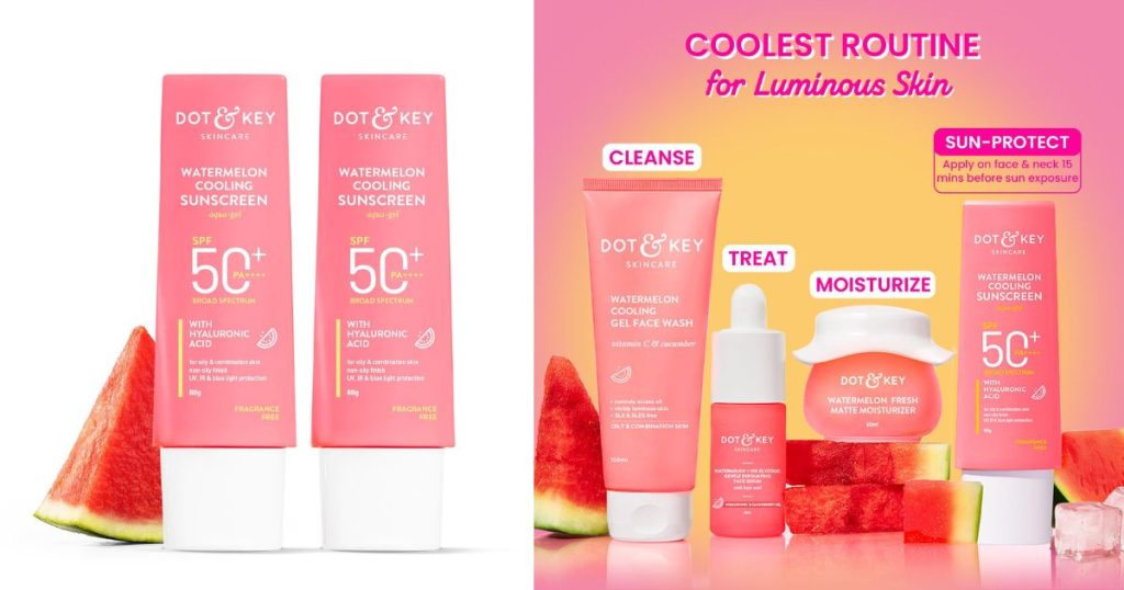 Dot & Key Watermelon Hyaluronic Cooling Sunscreen SPF 50 PA+++