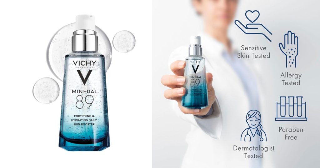 Vichy Mineral 89 Fortifying, Hydrating & Plumping Daily Skin Booster (1.67 fl. oz.)